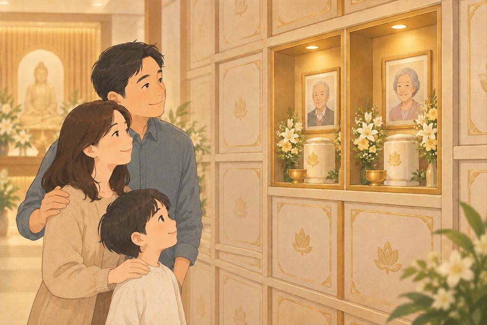 希望夫妻或家人安奉在一起