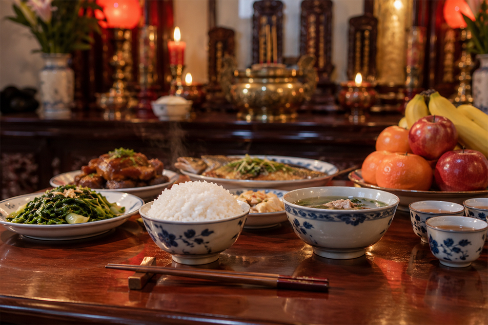 拜飯是什麼？為什麼親人過世後要準備飯菜？