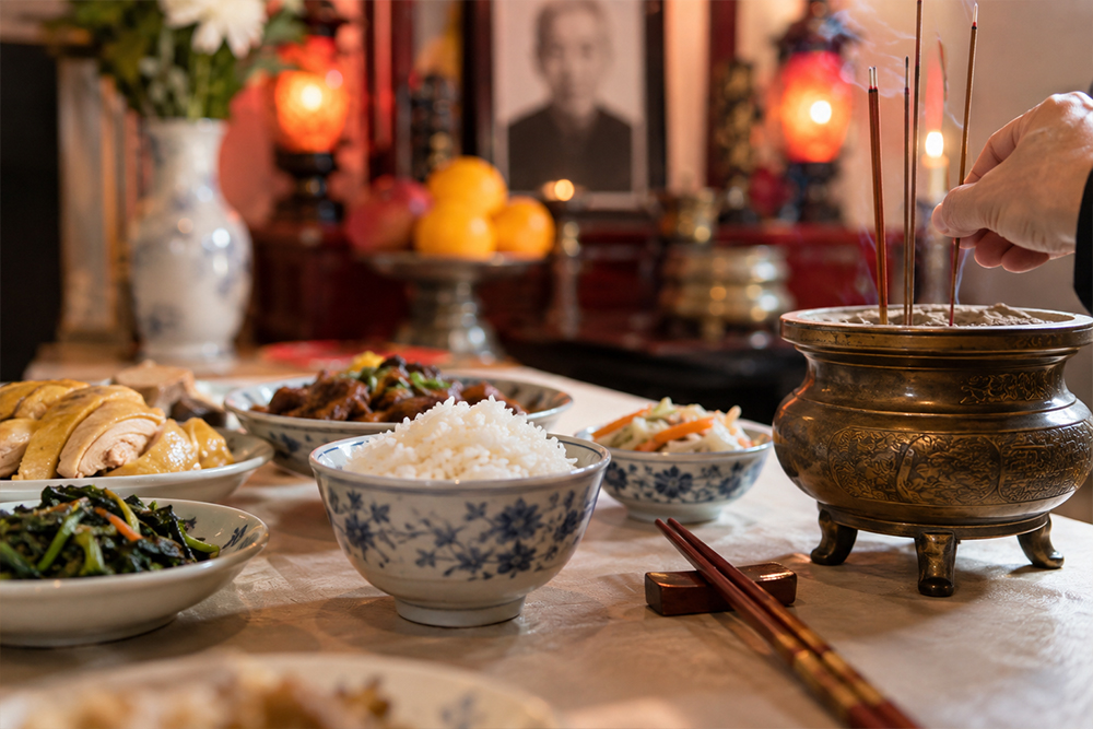 拜飯拜完何時收起飯菜？食物可以吃或分送嗎？