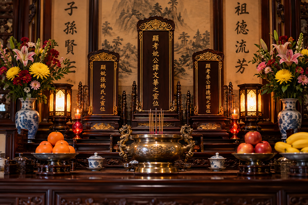 骨灰罈在納骨塔、祖先牌位不在家,過年要去哪裡拜?